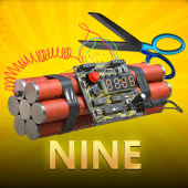Nine card game on bingo game
